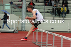 Mens and Boys hurdles, 2021 North Eastern Track and Field Champs., Middesbrough. Photo: David T. Hewitson/Sports for All Pics